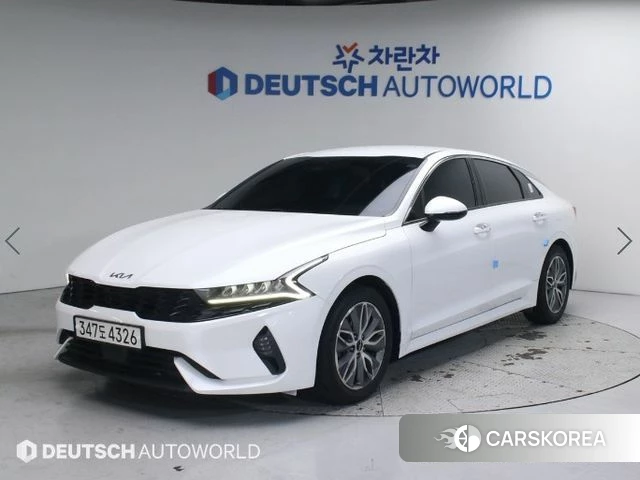 Kia K5 Hybrid 3rd Generation 2022 Белый из Кореи