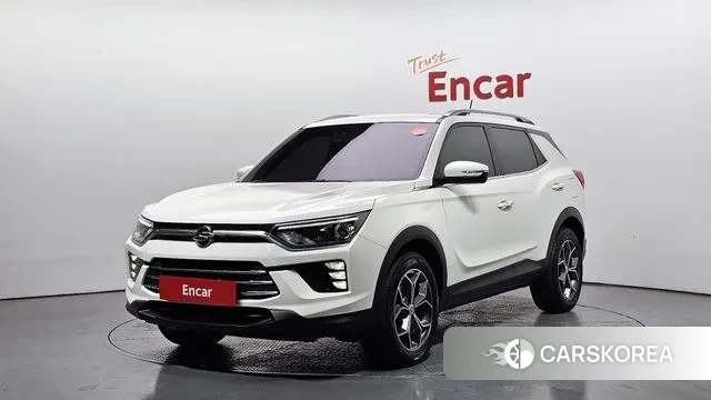 Ssangyong Beautiful Korando 2021 Белый из Кореи
