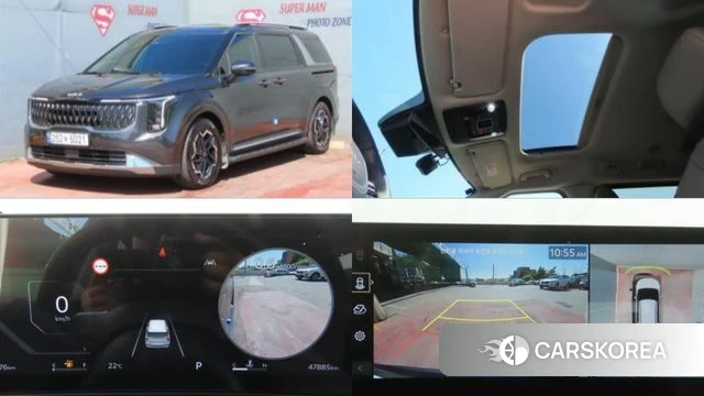 Kia The New Carnival 4th Generation 2024 Серый из Кореи