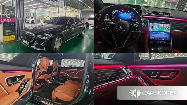 Mercedes-Benz S-Class W223 2024 Черный из Кореи