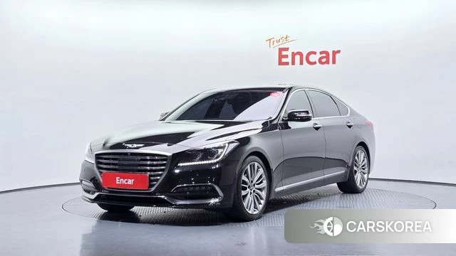 Genesis G80 2018 Черный из Кореи