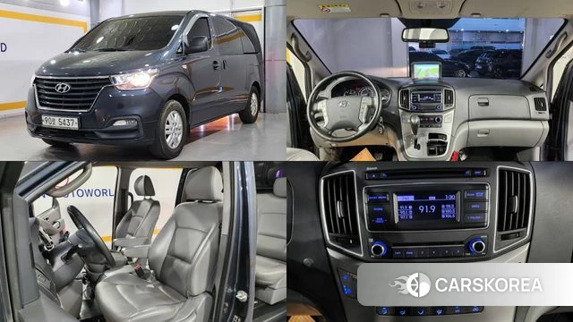 Hyundai The New Grand Starex 2018 Синий из Кореи