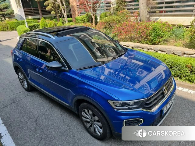 Volkswagen T-Roc 2022 Синий из Кореи