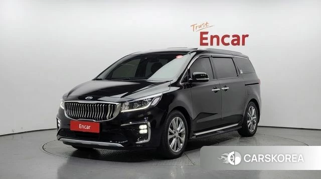 Kia The New Carnival 2018 Черный из Кореи