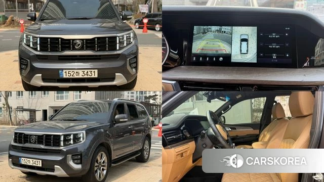 Kia Mohave Master 2021 Серый из Кореи