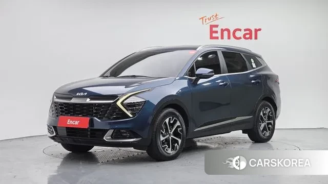 Kia Sportage 5th Generation Hybrid 2021 Синий из Кореи