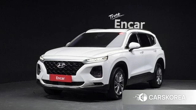 Hyundai Santa Fe TM 2018 Белый из Кореи