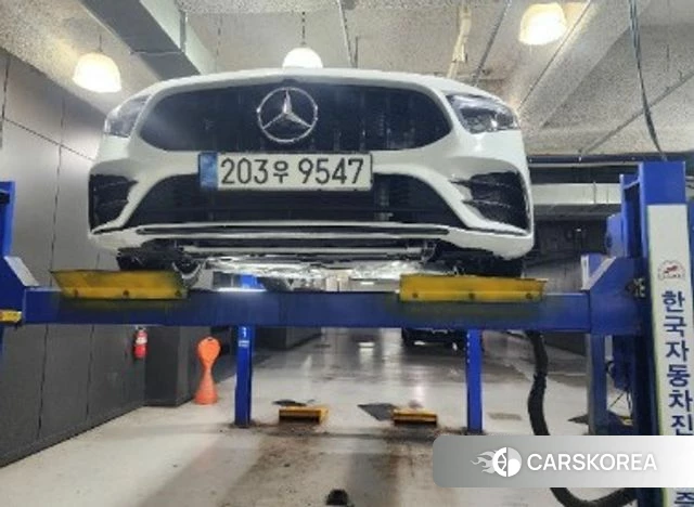 Mercedes-Benz A-Class W177 2022 Белый из Кореи