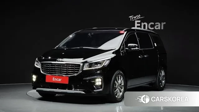 Kia The New Carnival 2020 Черный из Кореи