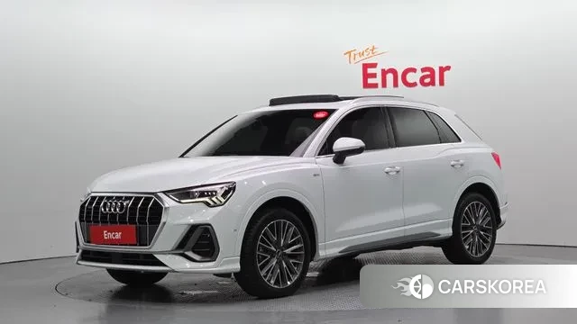Audi Q3 (F3) 2022 Белый из Кореи