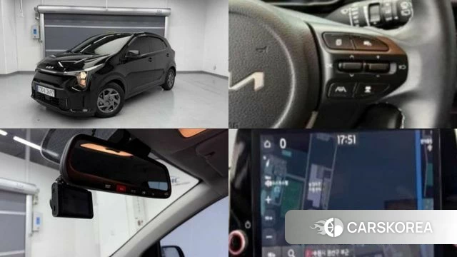 Kia The New Morning (JA) 2024 Черный из Кореи
