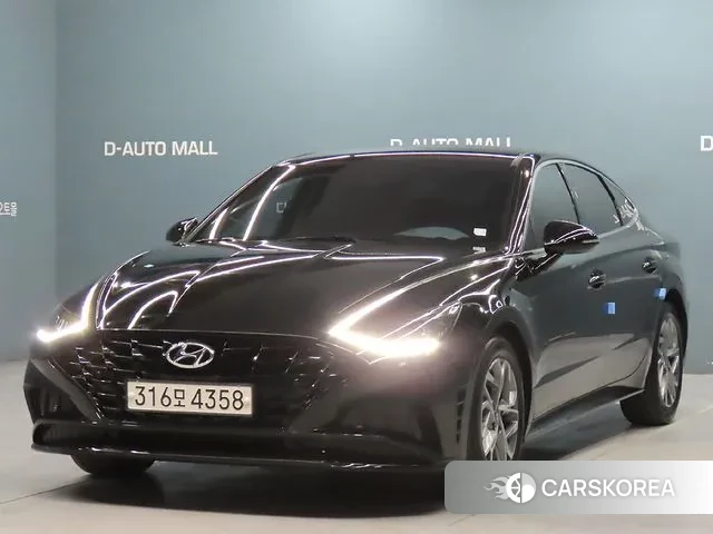 Hyundai Sonata (DN8) 2022 Черный из Кореи