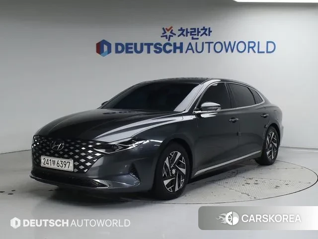 Hyundai The New Grandeur IG Hybrid 2021 Серый из Кореи