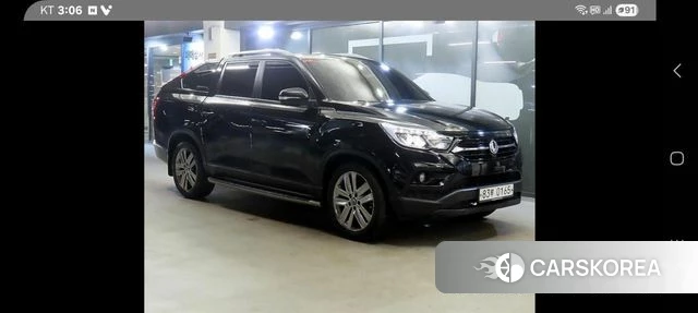 Ssangyong Rexton Sports 2018 Черный из Кореи
