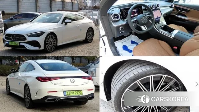 Mercedes-Benz CLE-Class C236 2025 Белый из Кореи