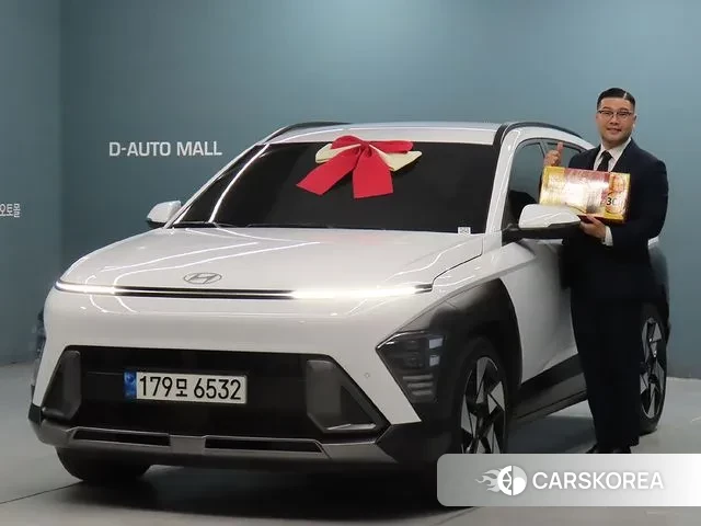 Hyundai Kona (SX2) 2023 Белый из Кореи