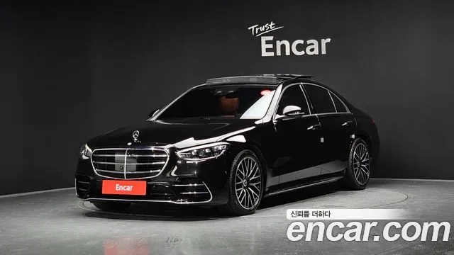 Mercedes-Benz S-Class W223 2022 Черный из Кореи