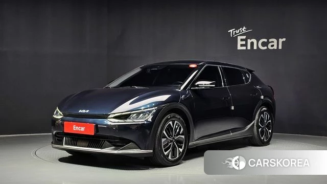 Kia EV6 2021 Синий из Кореи