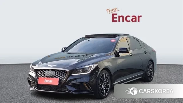 Genesis G80 2018 Черный из Кореи