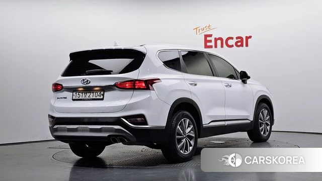 Hyundai Santa Fe TM 2020 Белый из Кореи