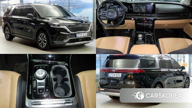 Kia Carnival 4th generation 2021 Черный из Кореи