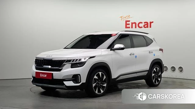 Kia Seltos 2022 Белый из Кореи