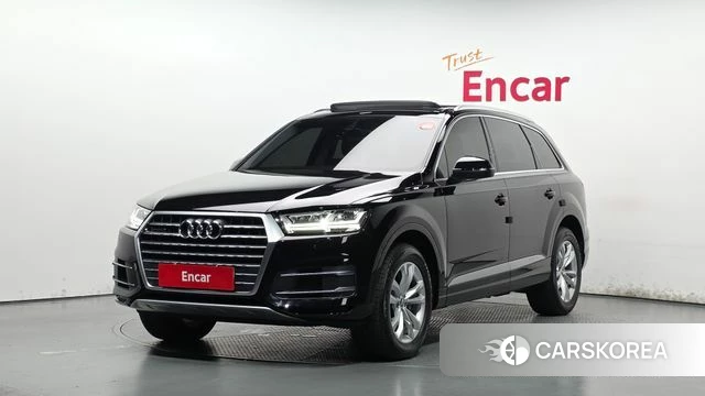 Audi Q7 (4M) 2019 Черный из Кореи