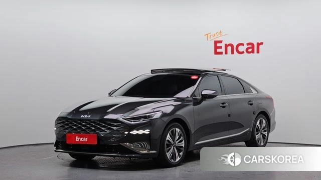 Kia K8 Hybrid 2022 Серый из Кореи