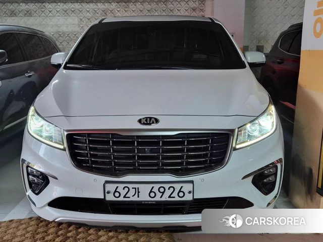 Kia The New Carnival 2018 Белый из Кореи