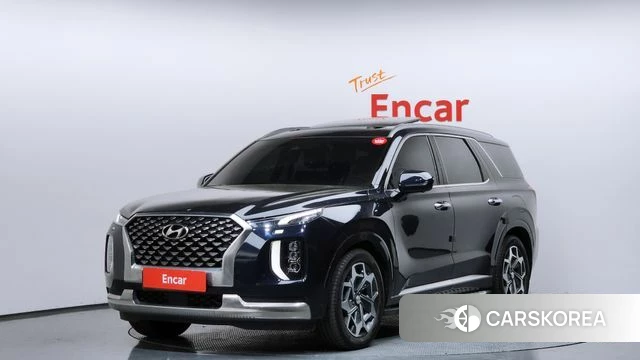 Hyundai Palisade 2021 Синий из Кореи