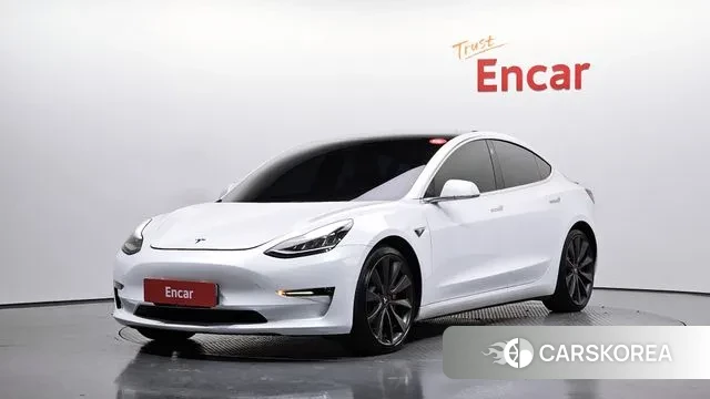 Tesla Model 3 2020 Белый из Кореи