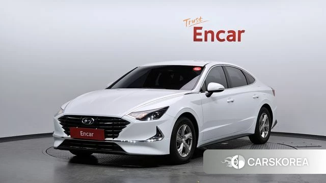 Hyundai Sonata (DN8) 2022 Белый из Кореи