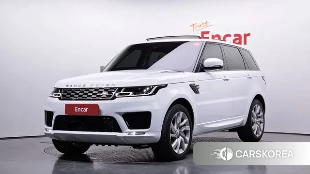Land Rover Range Rover Sport 2nd Generation 2022 Белый из Кореи