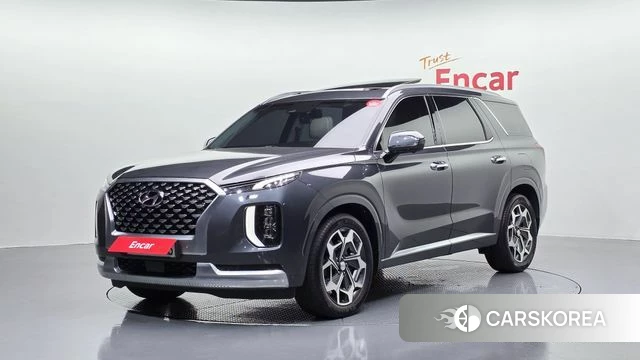 Hyundai Palisade 2021 Серый из Кореи