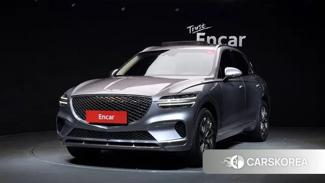 Genesis GV70 2021 Серебристо-серый из Кореи