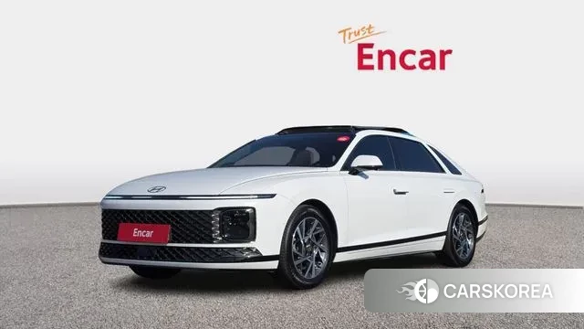 Hyundai Grandeur (GN7) 2023 Белый из Кореи