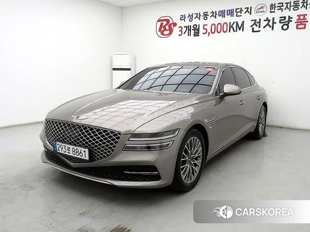 Genesis G80 (RG3) 2021 Серебристо-серый из Кореи