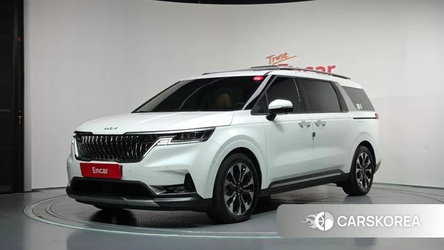 Kia Carnival 4th generation 2022 Белый из Кореи