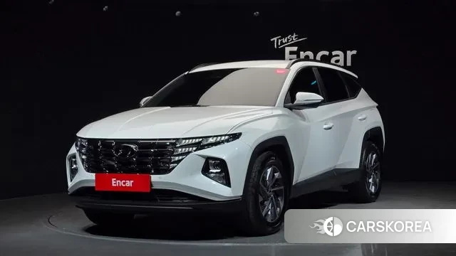 Hyundai Tucson (NX4) 2021 Белый из Кореи