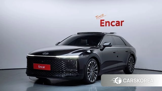 Hyundai Grandeur (GN7) 2023 Черный из Кореи