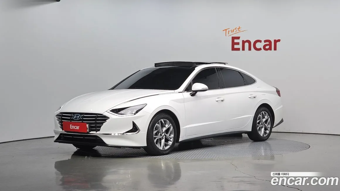 Hyundai Sonata (DN8) 2019 Белый из Кореи