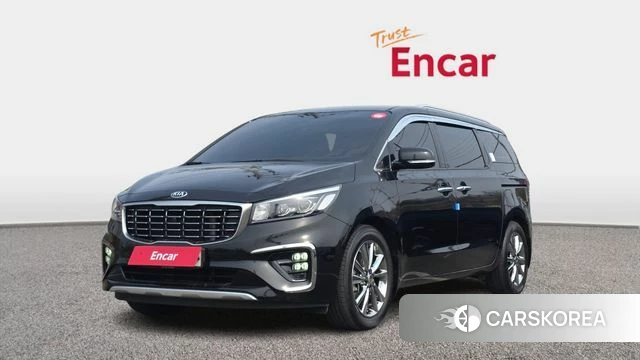 Kia The New Carnival 2018 Черный из Кореи