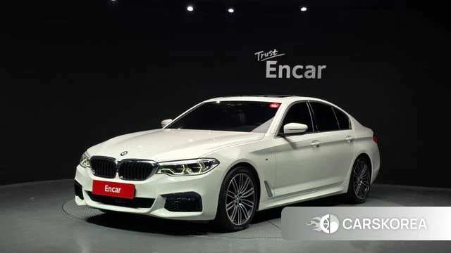 BMW 5 Series (G30) 2019 Белый из Кореи