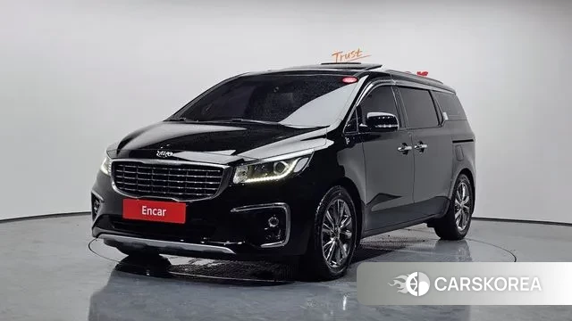 Kia The New Carnival 2019 Черный из Кореи