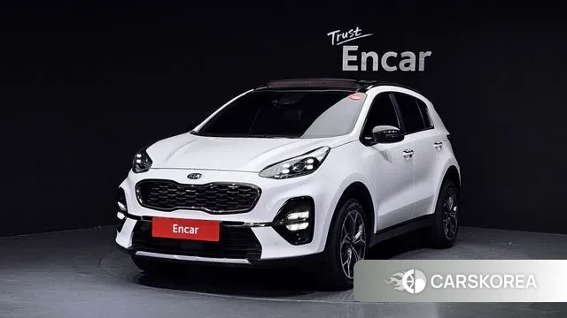 Kia Sportage The Bold 2018 Белый из Кореи