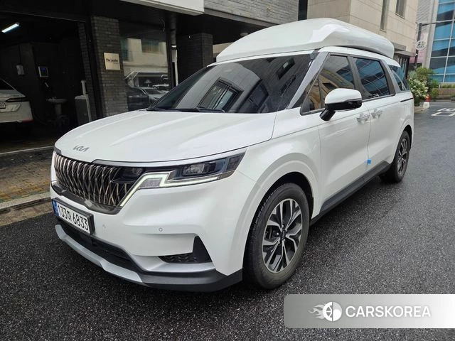 Kia Carnival 4th generation 2023 Белый из Кореи