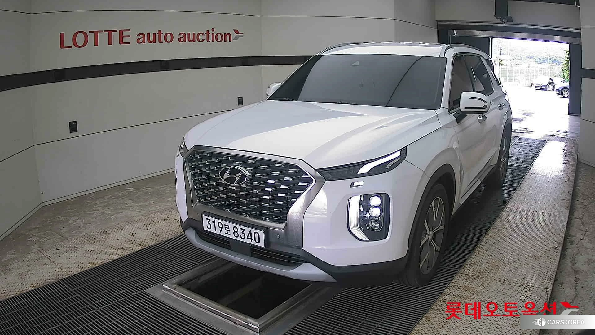 Hyundai Palisade 2019 Белый из Кореи