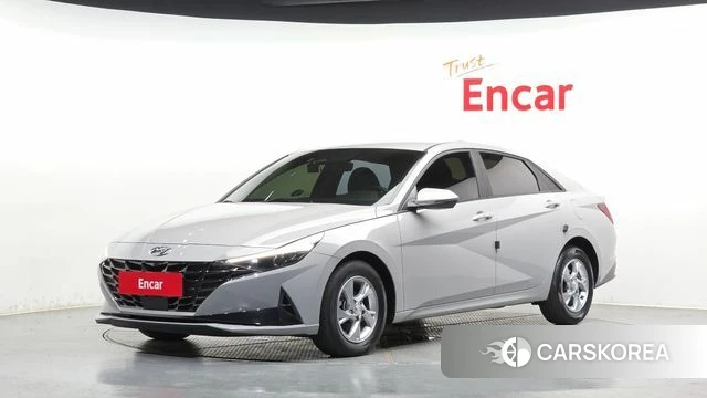 Hyundai Avante (CN7) 2020 Серебристо-серый из Кореи