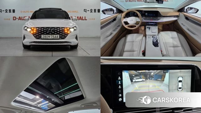 Hyundai The New Grandeur IG 2020 Белый из Кореи