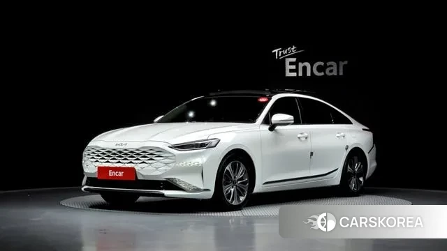 Kia K8 2023 Белый из Кореи